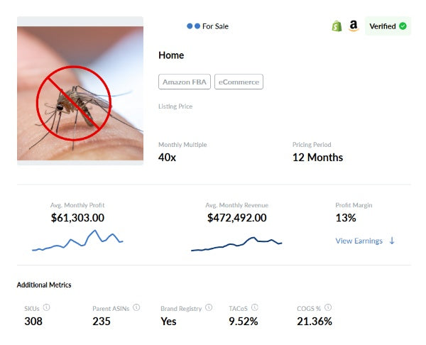 π₯ Profitable Amazon FBA Pest Control Business β UK-Based with Strong Growth π