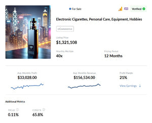 🔥 Profitable eCommerce Business – Dry Herb Vaporizers Niche