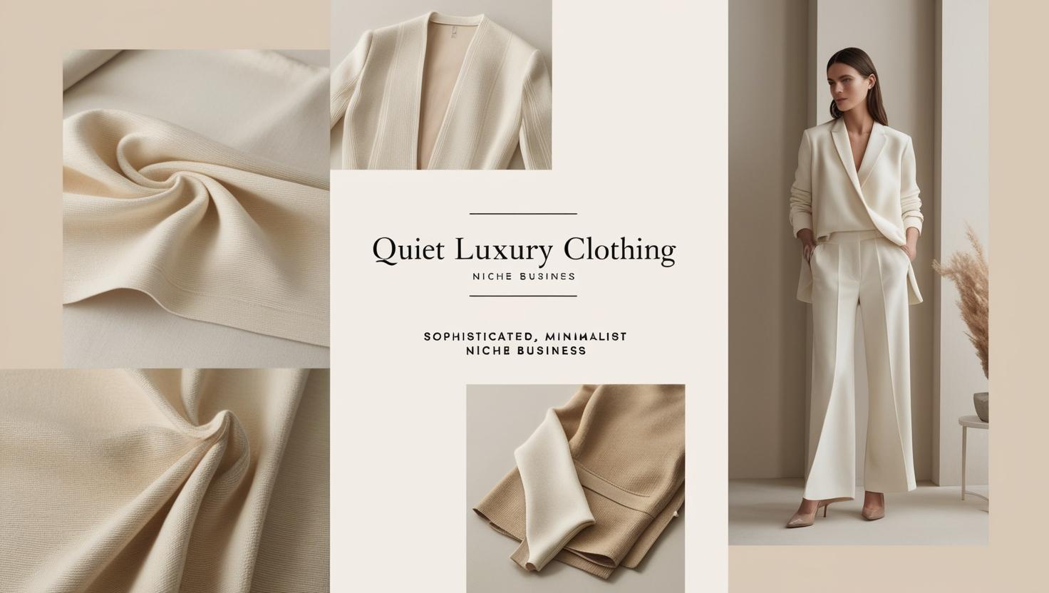 🛍️ Thriving eCommerce & Dropshipping Business in Quiet Luxury Fashion